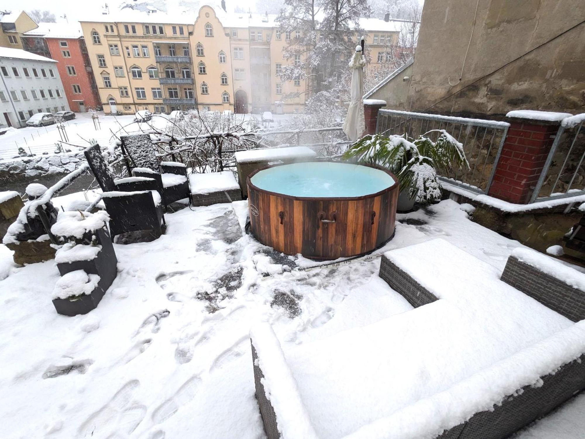 Hw2 - Urlaubsmagie - Sauna & Whirlpool Fuer Alle Sebnitz Esterno foto