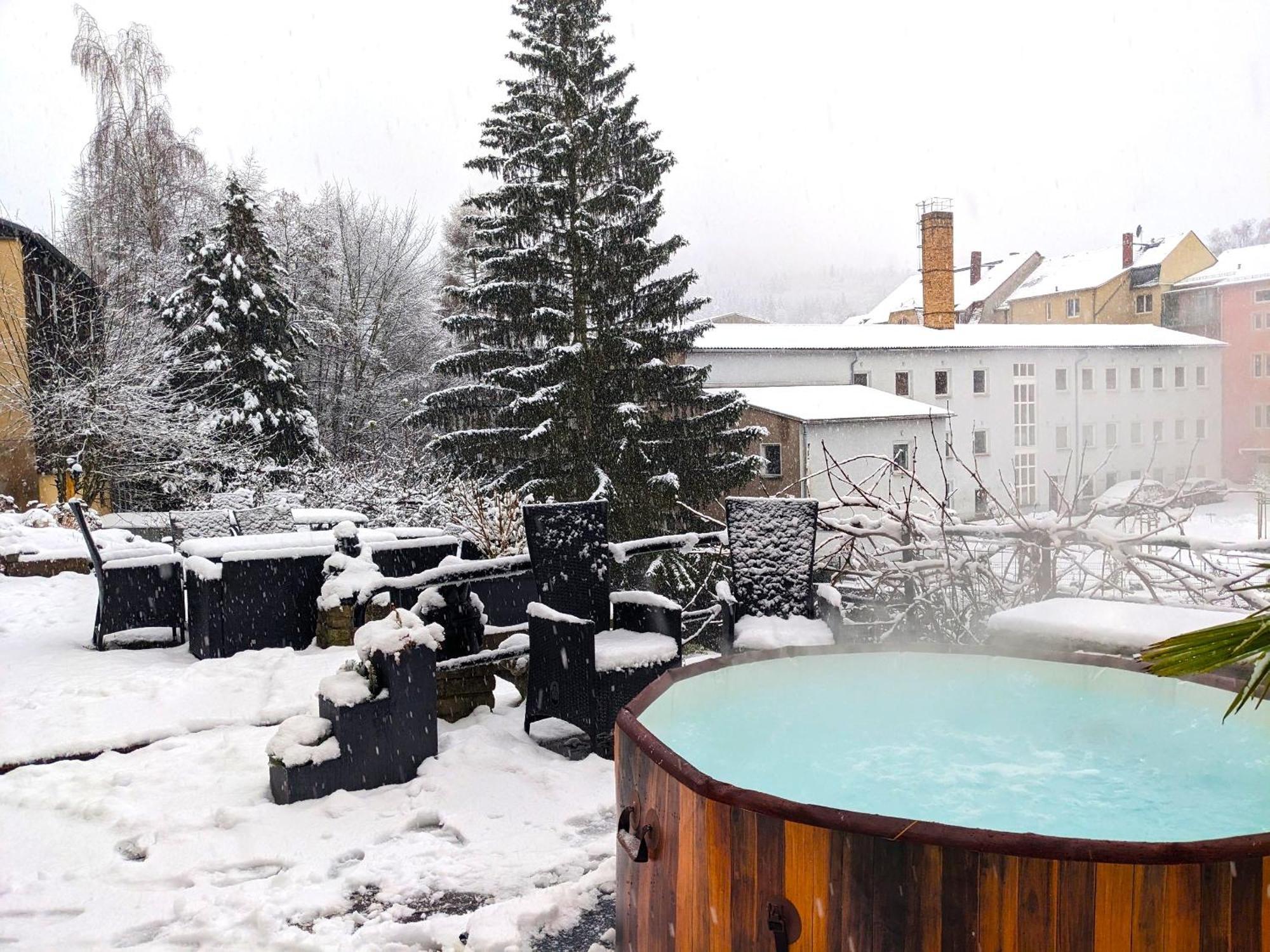 Hw2 - Urlaubsmagie - Sauna & Whirlpool Fuer Alle Sebnitz Esterno foto