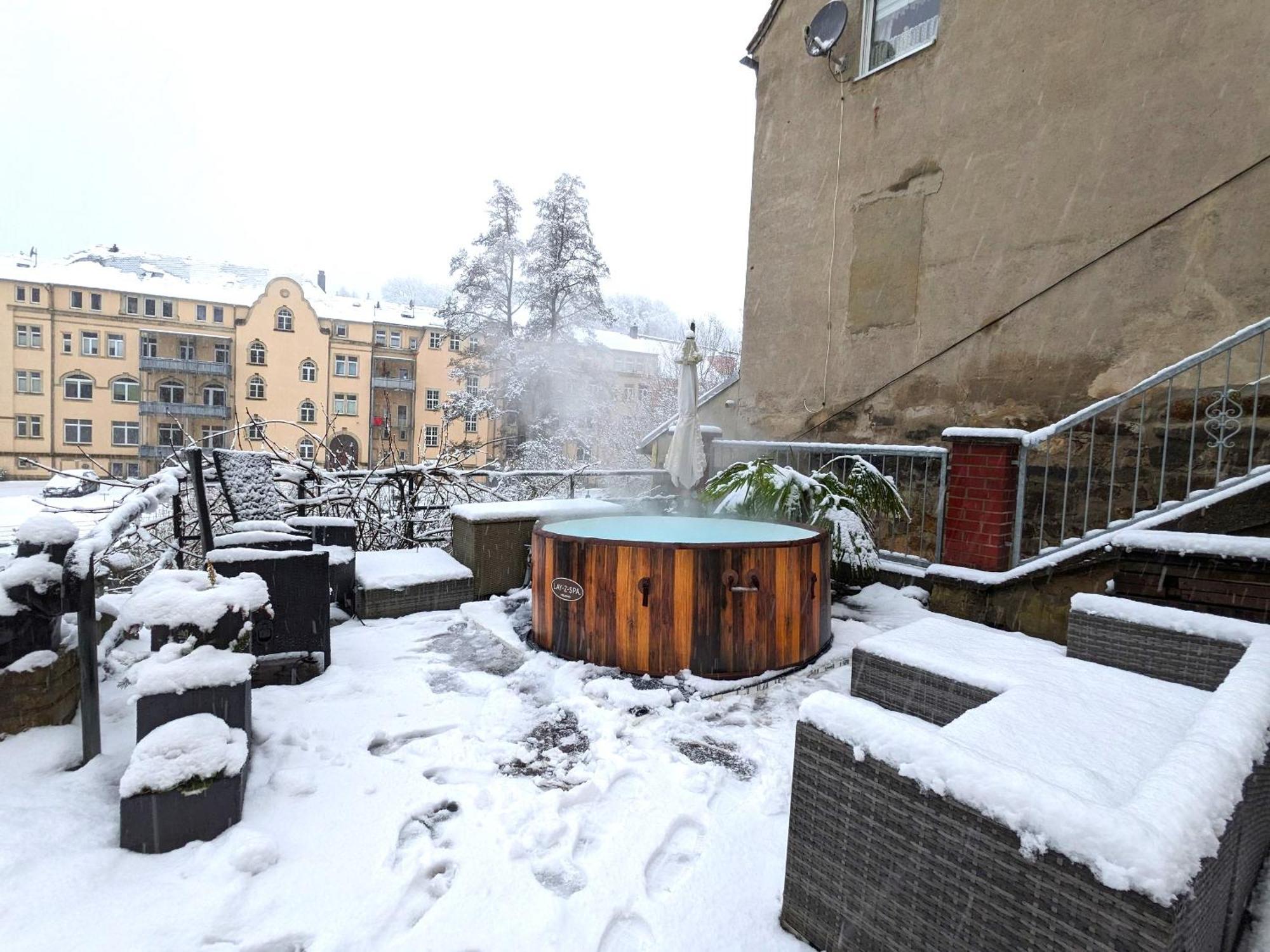 Hw2 - Urlaubsmagie - Sauna & Whirlpool Fuer Alle Sebnitz Esterno foto